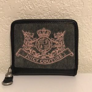 Juicy couture women zipper wallet